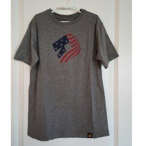 NEW Demarini Youth 'Merica Graphic Tech Training T-Shirt Tee Shirt Top Baseball